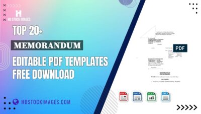 Top 20+ Memorandum Editable PDF Templates Free Download