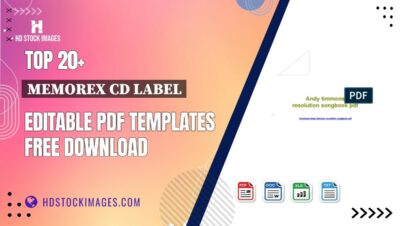 Top 20+ Memorex Cd Label Editable PDF Templates Free Download