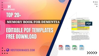 Top 20+ Memory Book For Dementia Editable PDF Templates Free Download