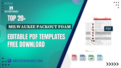 Top 20+ Milwaukee Packout Foam Editable PDF Templates Free Download