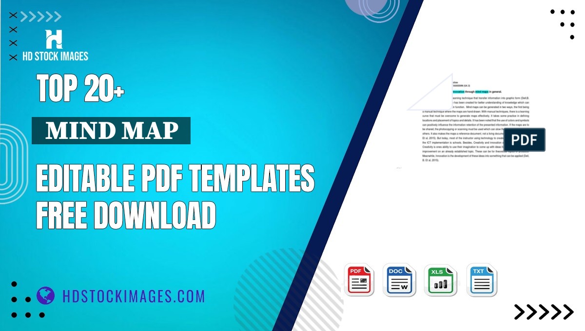 Top 20+  Mind Map  Editable PDF Templates Free Download