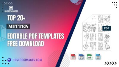 Top 20+ Mitten Editable PDF Templates Free Download