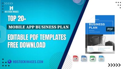 Top 20+ Mobile App Business Plan Editable PDF Templates Free Download