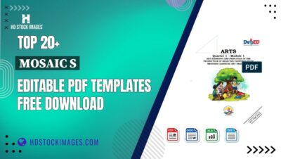 Top 20+ Mosaic S Editable PDF Templates Free Download