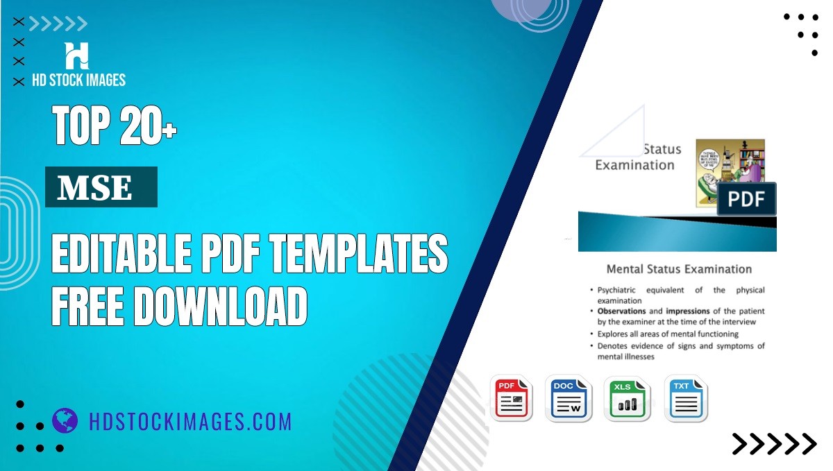 Top 20+ Mse   Editable PDF Templates Free Download