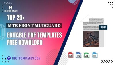 Top 20+ Mtb Front Mudguard Editable PDF Templates Free Download