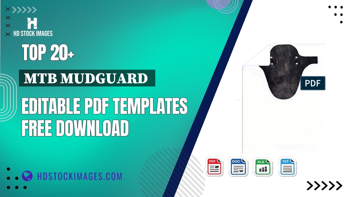 Top 20+ Mtb Mudguard  Editable PDF Templates Free Download