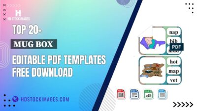 Top 20+ Mug Box  Editable PDF Templates Free Download