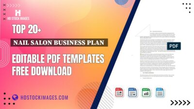 Top 20+ Nail Salon Business Plan  Editable PDF Templates Free Download