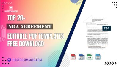 Top 20+ Nda Agreement Editable PDF Templates Free Download