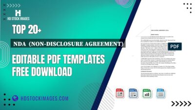 Top 20+ Nda  (non-disclosure Agreement) Editable PDF Templates Free Download