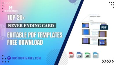 Top 20+ Never Ending Card  Editable PDF Templates Free Download