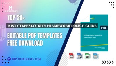 Top 20+ Nist Cybersecurity Framework Policy  Guide Editable PDF Templates Free Download