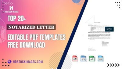 Top 20+ Notarized Letter Editable PDF Templates Free Download