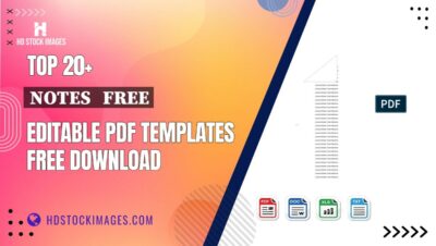 Top 20+ Notes Free Editable PDF Templates Free Download