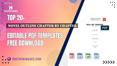 Top 20+ Novel Outline Chapter By Chapter Editable PDF Templates Free Download