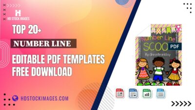 Top 20+ Number Line   Editable PDF Templates Free Download