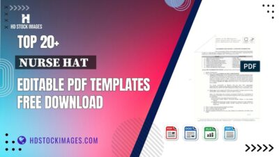 Top 20+ Nurse Hat Editable PDF Templates Free Download