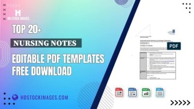 Top 20+ Nursing Notes   Editable PDF Templates Free Download