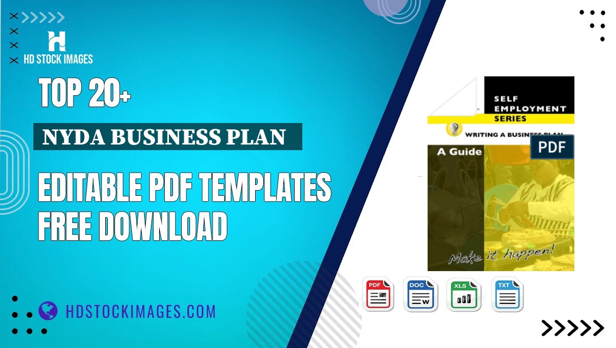 Top 20+ Nyda Business Plan   Editable PDF Templates Free Download