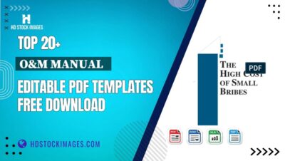 Top 20+ O&m Manual   Editable PDF Templates Free Download