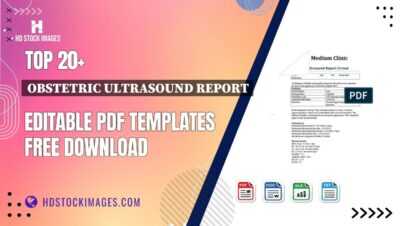 Top 20+ Obstetric Ultrasound Report Editable PDF Templates Free Download