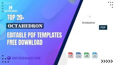 Top 20+ Octahedron Editable PDF Templates Free Download