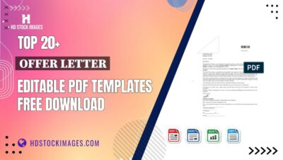 Top 20+ Offer Letter Editable PDF Templates Free Download