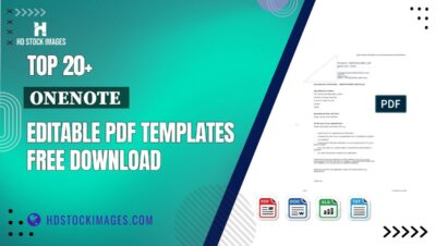 Top 20+ Onenote  Editable PDF Templates Free Download