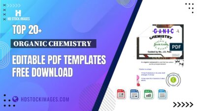Top 20+ Organic Chemistry Editable PDF Templates Free Download