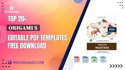 Top 20+ Origami S  Editable PDF Templates Free Download