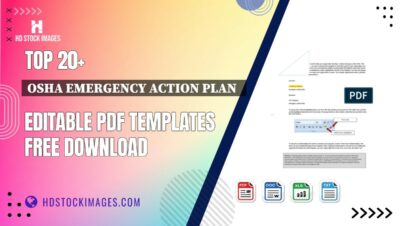 Top 20+ Osha Emergency Action Plan   Editable PDF Templates Free Download