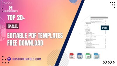 Top 20+ P&l Editable PDF Templates Free Download