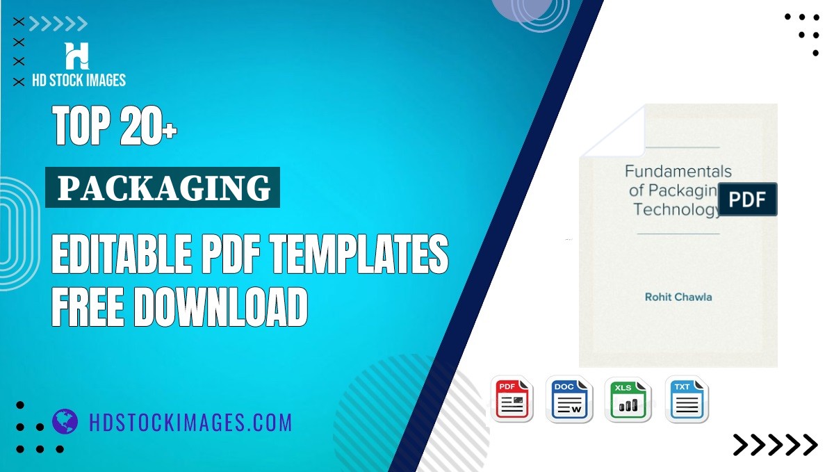 Top 20+ Packaging Editable PDF Templates Free Download