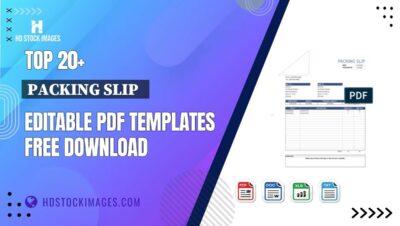 Top 20+ Packing Slip   Editable PDF Templates Free Download