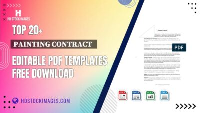 Top 20+ Painting Contract   Editable PDF Templates Free Download