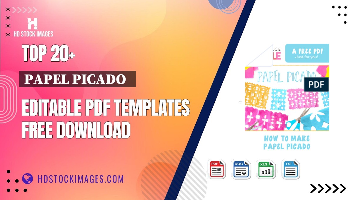 Top 20+ Papel Picado   Editable PDF Templates Free Download