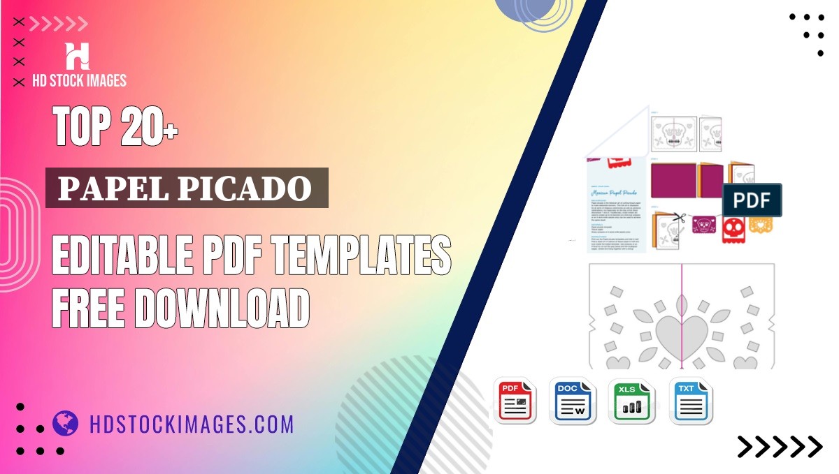 Top 20+ Papel Picado  Editable PDF Templates Free Download