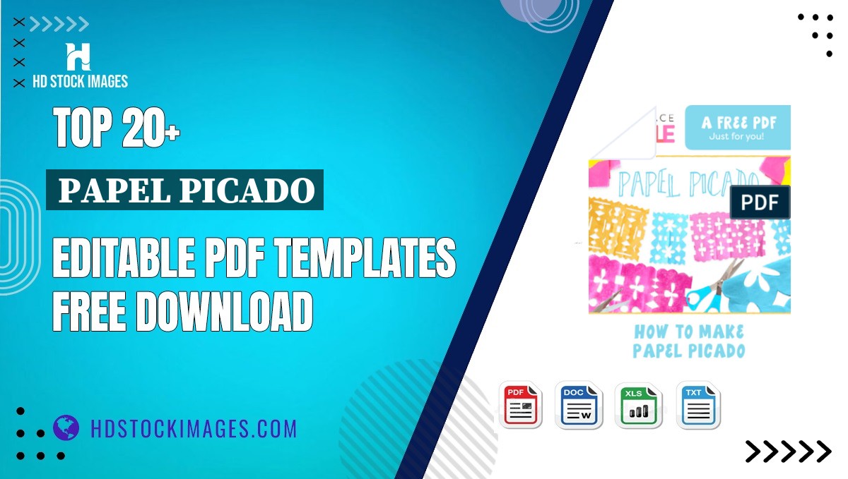 Top 20+ Papel Picado Editable PDF Templates Free Download