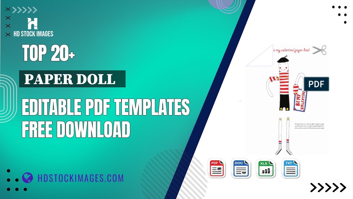 Top 20+ Paper Doll   Editable PDF Templates Free Download