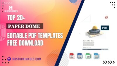 Top 20+ Paper Dome   Editable PDF Templates Free Download