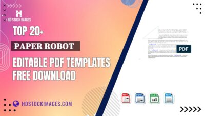 Top 20+ Paper Robot   Editable PDF Templates Free Download