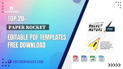 Top 20+ Paper Rocket Editable PDF Templates Free Download