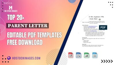 Top 20+ Parent Letter Editable PDF Templates Free Download