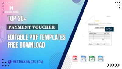 Top 20+ Payment Voucher   Editable PDF Templates Free Download