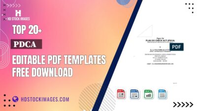 Top 20+ Pdca   Editable PDF Templates Free Download