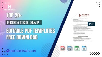 Top 20+ Pediatric H&p Editable PDF Templates Free Download