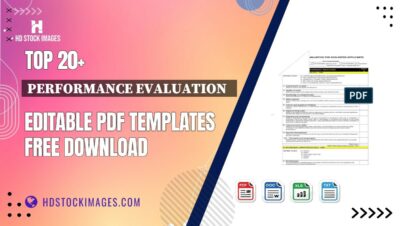 Top 20+ Performance Evaluation Editable PDF Templates Free Download