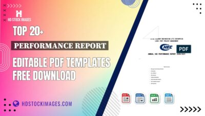 Top 20+ Performance Report Editable PDF Templates Free Download