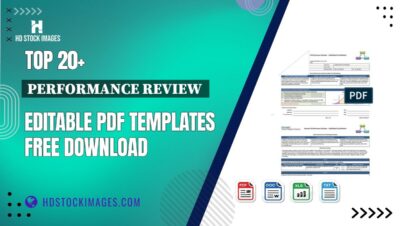 Top 20+ Performance Review Editable PDF Templates Free Download